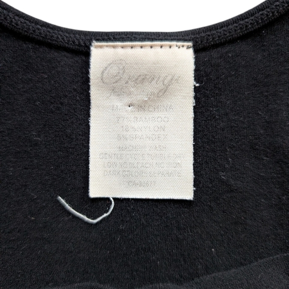 Orange Fashion Village Bamboo Thick Strap Layering Tank Black Women's One Size - Picture 5 of 8